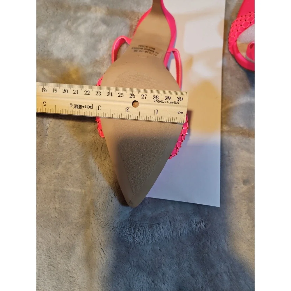 High Heels Cathy Din, Alista_10 Color Hot Pink Size 5.5